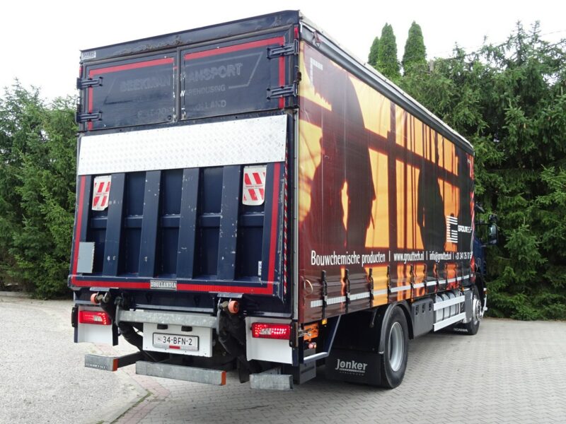 Scania P250 Euro 6 Firanka winda klapa poduszki sprowadzony Scania P 250 Euro 6 firanka winda klapa przebieg udokumentowany Sprowa