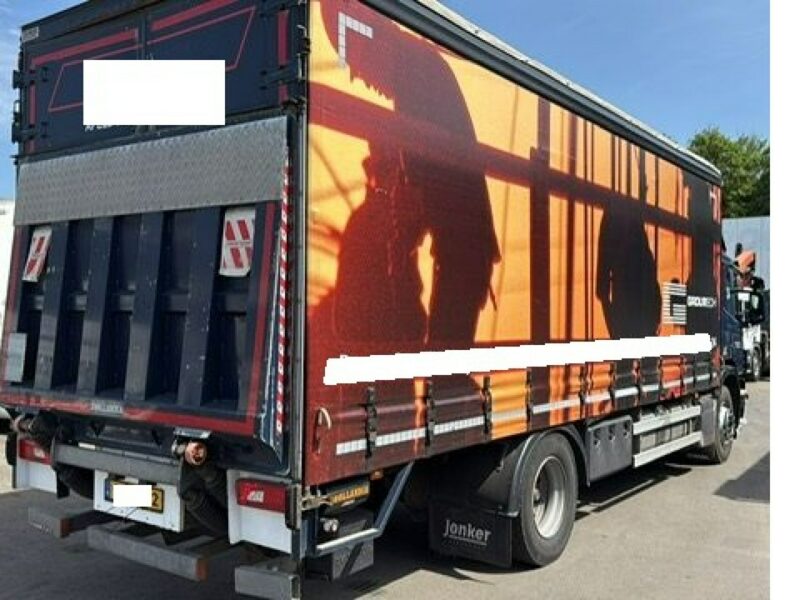 Scania P250 Euro 6 Firanka winda klapa poduszki sprowadzony Scania P 250 Euro 6 firanka winda klapa przebieg udokumentowany Sprowa