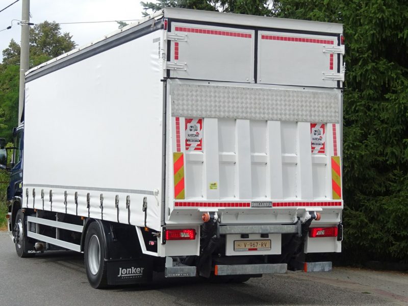 Scania P250 Euro 6 Firanka winda klapa poduszki sprowadzony Scania P 250 Euro 6 firanka winda klapa przebieg udokumentowany Sprowa