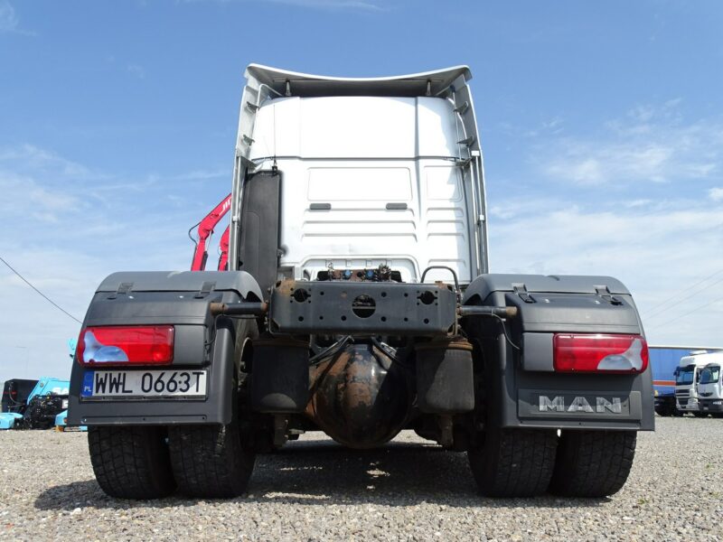 MAN TGX 18.440 Ciągnik Siodłowy Spoilery Kabina XXL ESP, ASR , Webasto , Klima , Poduszki , Manualna Skrzynia Biegów
