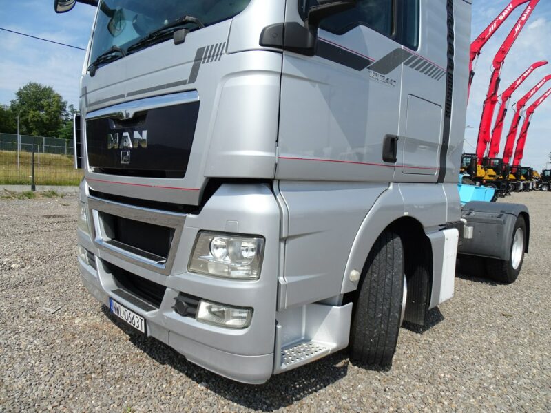 MAN TGX 18.440 Ciągnik Siodłowy Spoilery Kabina XXL ESP, ASR , Webasto , Klima , Poduszki , Manualna Skrzynia Biegów