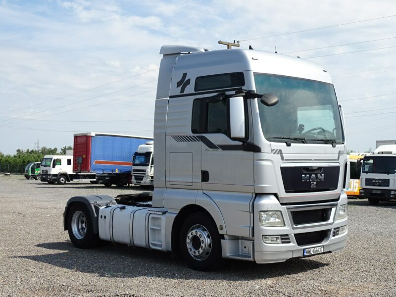 MAN TGX 18.440 Ciągnik Siodłowy Spoilery Kabina XXL ESP, ASR , Webasto , Klima , Poduszki , Manualna Skrzynia Biegów