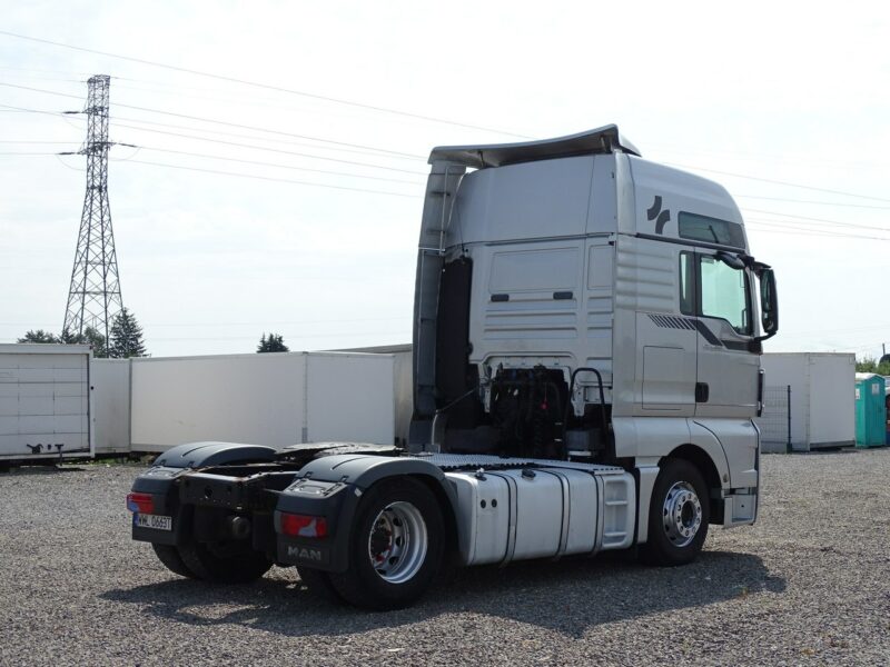 MAN TGX 18.440 Ciągnik Siodłowy Spoilery Kabina XXL ESP, ASR , Webasto , Klima , Poduszki , Manualna Skrzynia Biegów