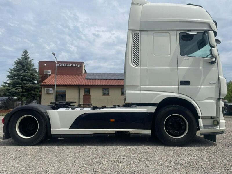 DAF XF480 SSC Retarder Klima Telewizor Full Spoiler hydraulika dwuobwodowa