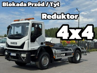 Iveco Eurocargo 150-280 Rama 550cm Napęd 4x4 Reduktor + Blokady Do zabudowy Super Stan UNIKAT (nie Trakker) !!!