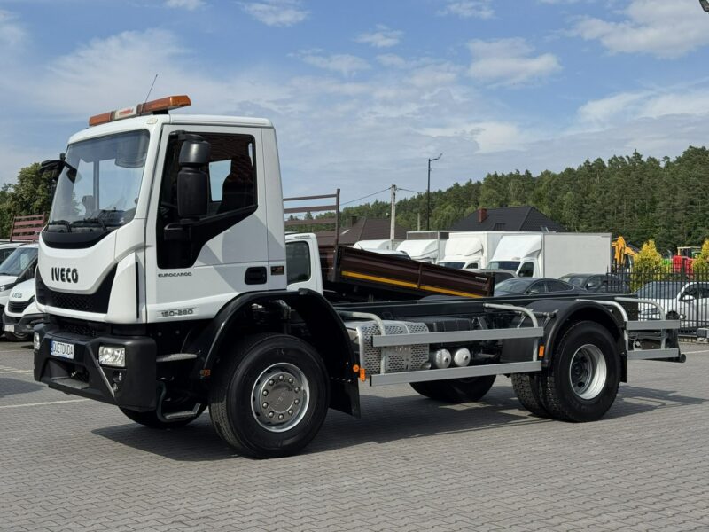 Iveco Eurocargo 150-280 Rama 550cm Napęd 4x4 Reduktor + Blokady Do zabudowy Super Stan UNIKAT (nie Trakker) !!!