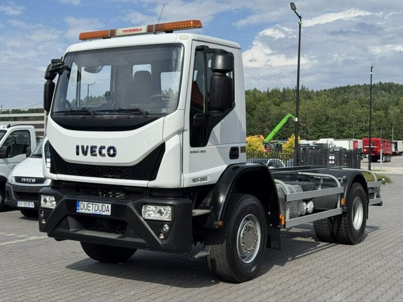 Iveco Eurocargo 150-280 Rama 550cm Napęd 4x4 Reduktor + Blokady Do zabudowy Super Stan UNIKAT (nie Trakker) !!!