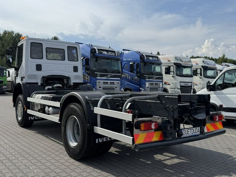 Iveco Eurocargo 150-280 Rama 550cm Napęd 4x4 Reduktor + Blokady Do zabudowy Super Stan UNIKAT (nie Trakker) !!!