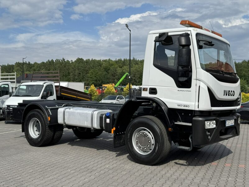 Iveco Eurocargo 150-280 Rama 550cm Napęd 4x4 Reduktor + Blokady Do zabudowy Super Stan UNIKAT (nie Trakker) !!!