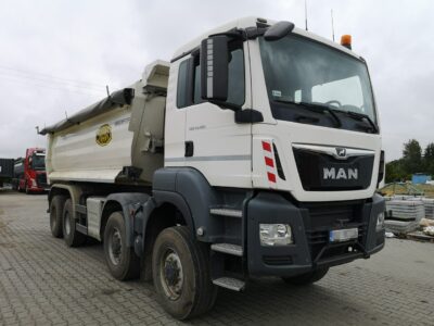 MAN TGS 41.460 MEILLER KIPPER 8x6 Manual 89-Tys. Km!! Salon Polska! Jeden Właściciel! Bardzo Niski Przebieg! Super Stan!