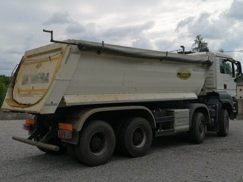 MAN TGS 41.460 MEILLER KIPPER 8x6 Manual 89-Tys. Km!! Salon Polska! Jeden Właściciel! Bardzo Niski Przebieg! Super Stan!