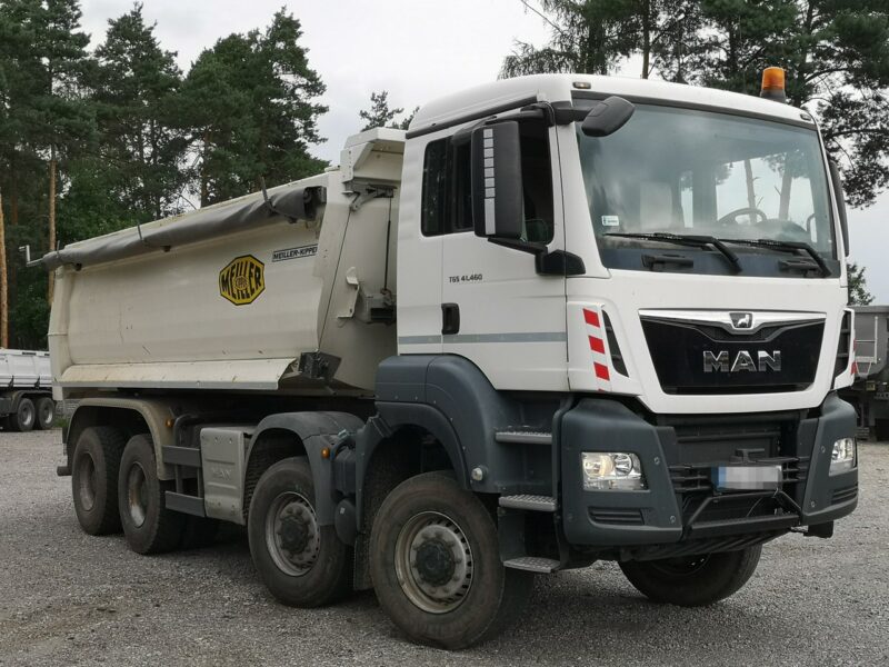 MAN TGS 41.460 MEILLER KIPPER 8x6 Manual 89-Tys. Km!! Salon Polska! Jeden Właściciel! Bardzo Niski Przebieg! Super Stan!