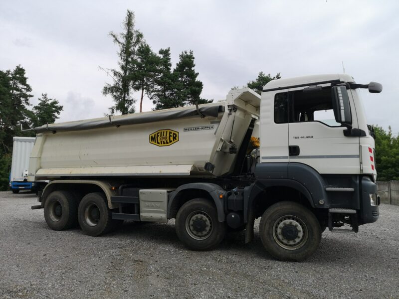 MAN TGS 41.460 MEILLER KIPPER 8x6 Manual 89-Tys. Km!! Salon Polska! Jeden Właściciel! Bardzo Niski Przebieg! Super Stan!