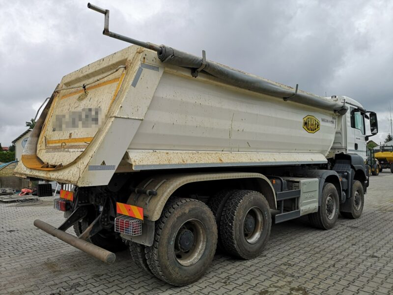 MAN TGS 41.460 MEILLER KIPPER 8x6 Manual 89-Tys. Km!! Salon Polska! Jeden Właściciel! Bardzo Niski Przebieg! Super Stan!