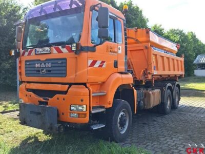 MAN TGA 26.410 6x6 MAN TGA 26.410 6x6 | piaskarka SCHMIDT STRATOS + wywrot MEILLER KIPPER