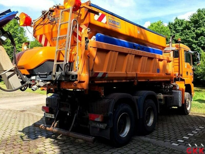 MAN TGA 26.410 6x6 MAN TGA 26.410 6x6 | piaskarka SCHMIDT STRATOS + wywrot MEILLER KIPPER