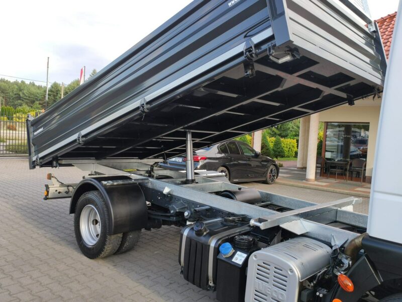Iveco Eurocargo 80EL18 E5 Super Stan UNIKAT !!! Blokada Mostu Nowa zabudowa Wywrot 3-stronny tył Resor !!!