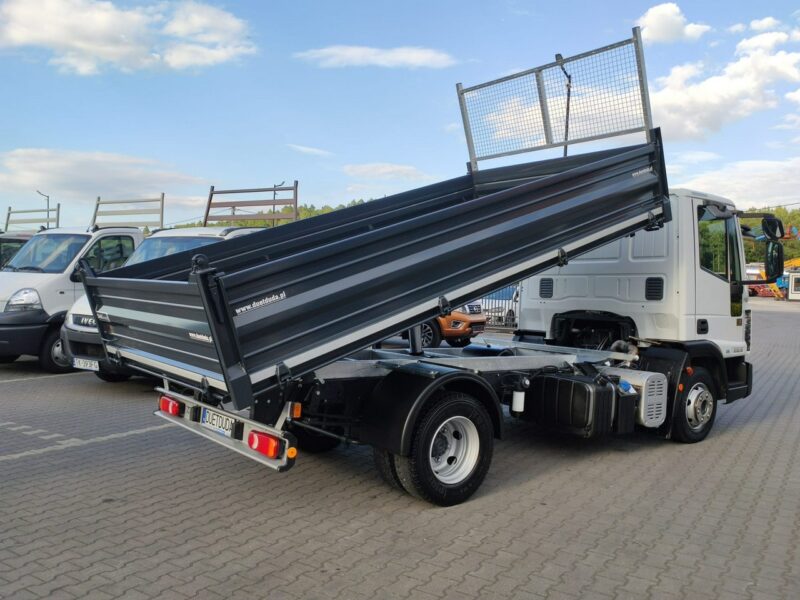 Iveco Eurocargo 80EL18 E5 Super Stan UNIKAT !!! Blokada Mostu Nowa zabudowa Wywrot 3-stronny tył Resor !!!