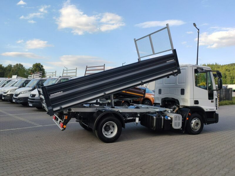 Iveco Eurocargo 80EL18 E5 Super Stan UNIKAT !!! Blokada Mostu Nowa zabudowa Wywrot 3-stronny tył Resor !!!