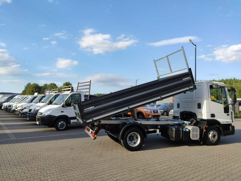 Iveco Eurocargo 80EL18 E5 Super Stan UNIKAT !!! Blokada Mostu Nowa zabudowa Wywrot 3-stronny tył Resor !!!