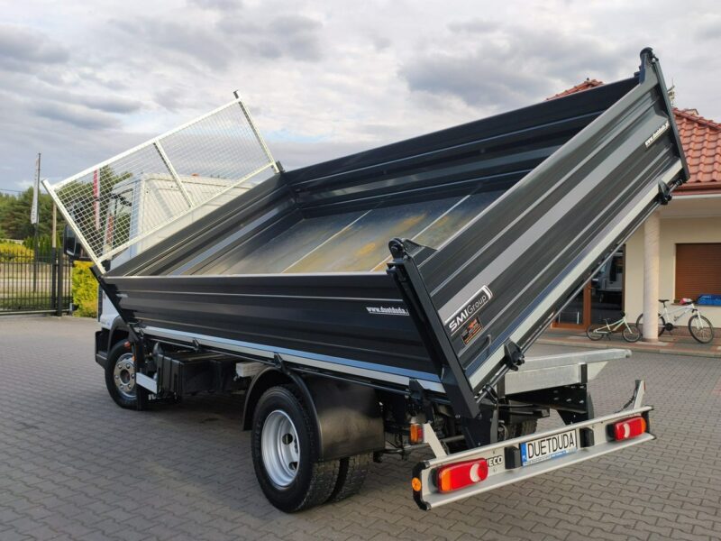 Iveco Eurocargo 80EL18 E5 Super Stan UNIKAT !!! Blokada Mostu Nowa zabudowa Wywrot 3-stronny tył Resor !!!
