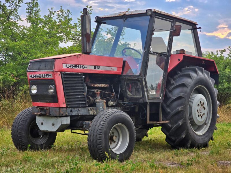 Ursus c-385 902, nowe opony tył, kpl obciążników
