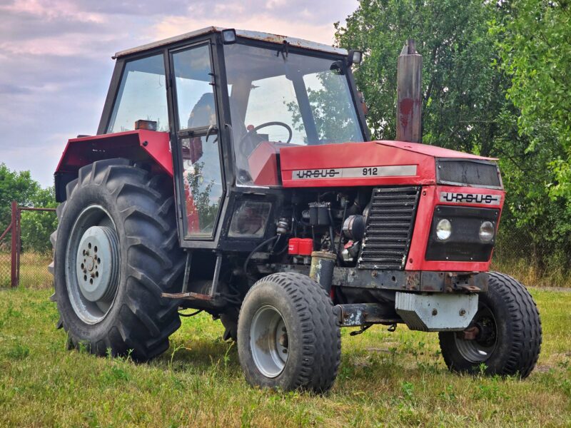 Ursus c-385 902, nowe opony tył, kpl obciążników