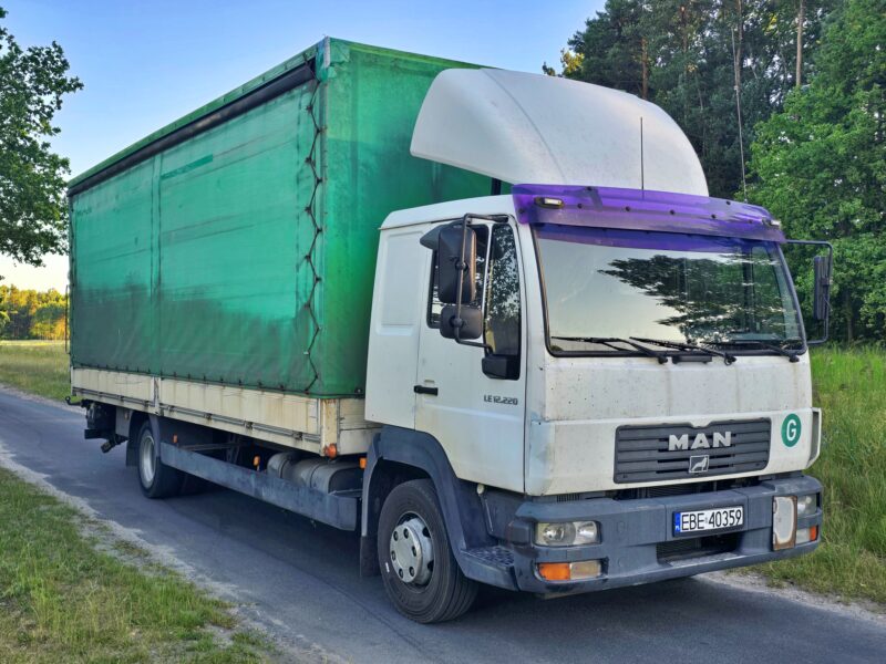 Man L2000 6.9 L2000, Winda, Leżanka, Klima, Webasto, Długie opłaty, 18EP