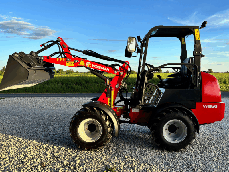 Mini-Ładowarka WISEMANN W1160 | Silnik PERKINS | Hydraulika REXROTH