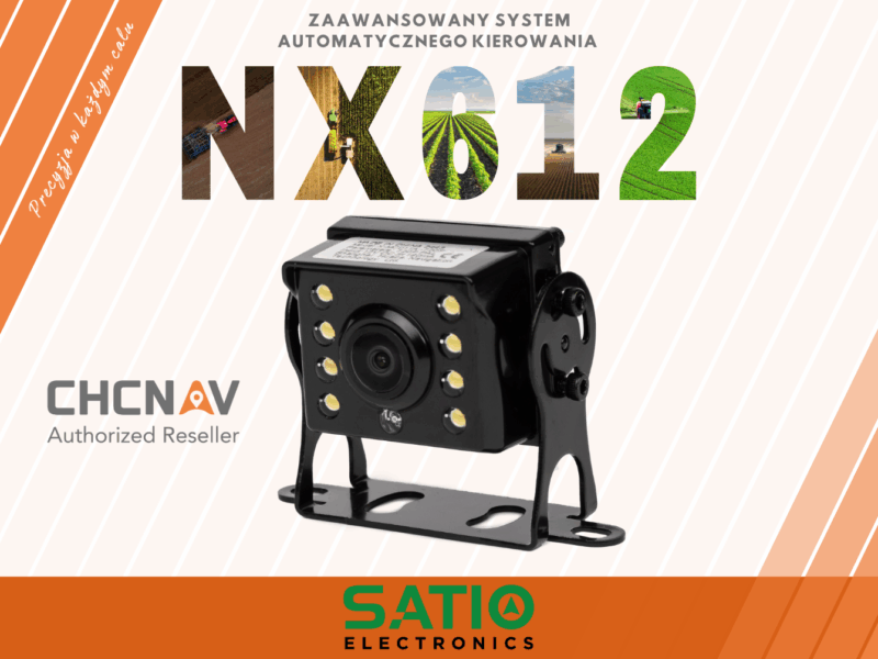 Nawigacja rolnicza CHCNAV NX612 | ISOBUS| RTK 2,5 cm | KONTROLA SEKCJI