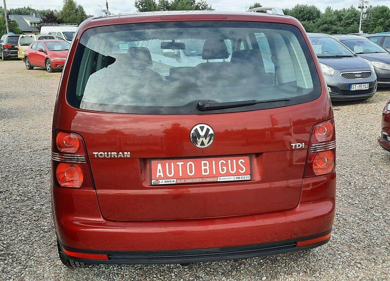 Volkswagen Touran Lift 1.9Tdi Climatronic super stan zarejestrowany I (2003-2010)