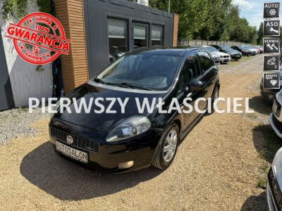 Fiat Grande Punto 1.4T*120PS*Skóra*Alu*Klimatronik*5*Drzwi*Bardzo*Ładny*Opłaty*06/2026
