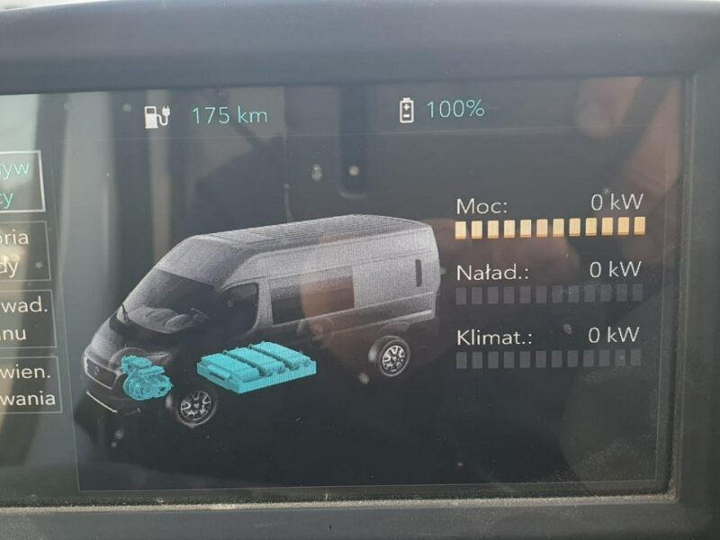 Fiat Ducato E-Ducato Salon Polska Bezwypadkowy