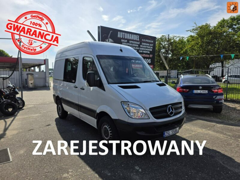 Mercedes Sprinter 2.2 CDI 130 KM, Klimatyzacja, Dwa Klucze, Bluetooth, Webasto