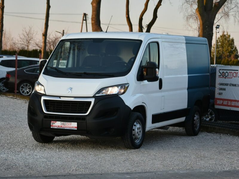 Peugeot Boxer Fiat Ducato L1H1 2.2HDi 120KM 2021r. Klima 3os. blaszak FV23 VAT1