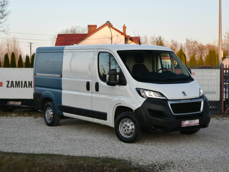 Peugeot Boxer Fiat Ducato L1H1 2.2HDi 120KM 2021r. Klima 3os. blaszak FV23 VAT1
