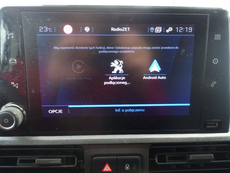 Peugeot Partner Fv 23%*Gwarancja*2 x Boczne Drzwi*Pełny serwis*100% Org. Lakier*Navi*