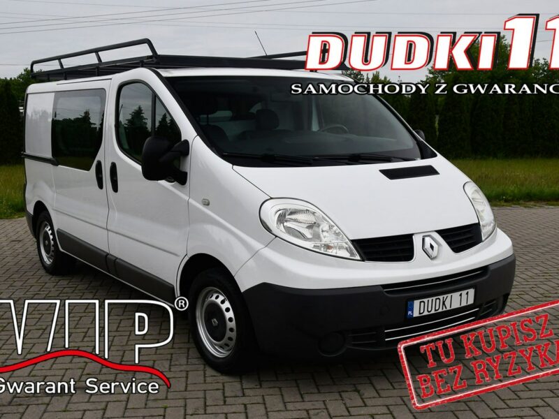 Renault Trafic 2,0dci 3 Osoby El.szyby.Centralka.Serwis.Klimatyzacja.Hak.kredyt.OKAZJ