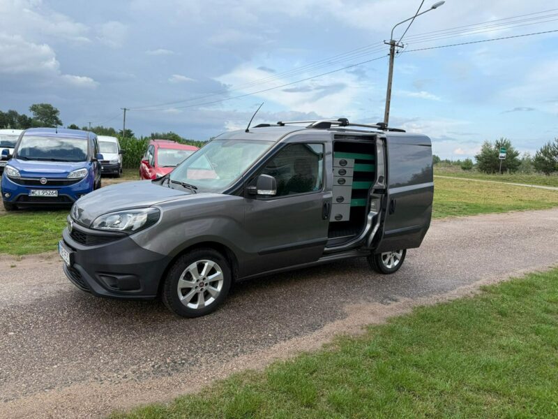 Fiat Doblo 1.4Tjet 120KM z Nowym LPG przebieg 95 tys km 2x boczne drzwi
