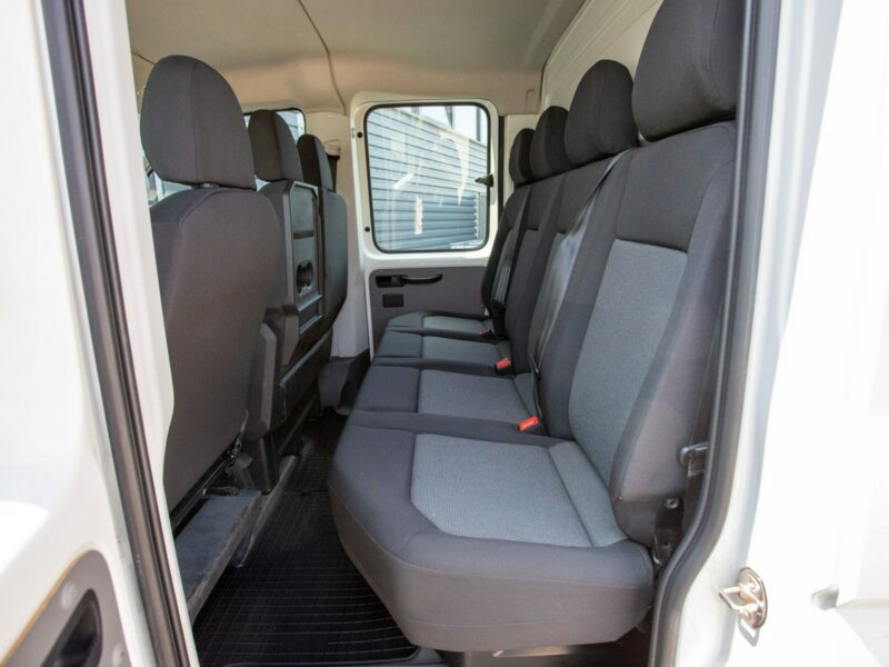 Volkswagen Crafter DOKA 7-OSÓB 180 KM Hak Salon Polska Skrzynia 2,70 m Historia Serwisowa