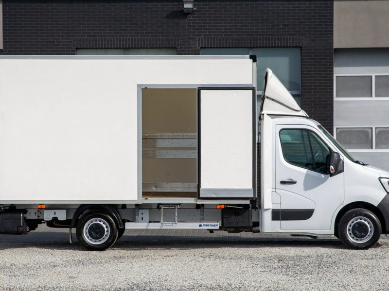 Renault Master 2.3 KONTENER + WINDA UDT W CENIE Salon PL Leasing bez wpłaty własnej
