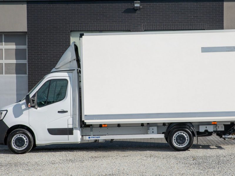 Renault Master 2.3 KONTENER + WINDA UDT W CENIE Salon PL Leasing bez wpłaty własnej