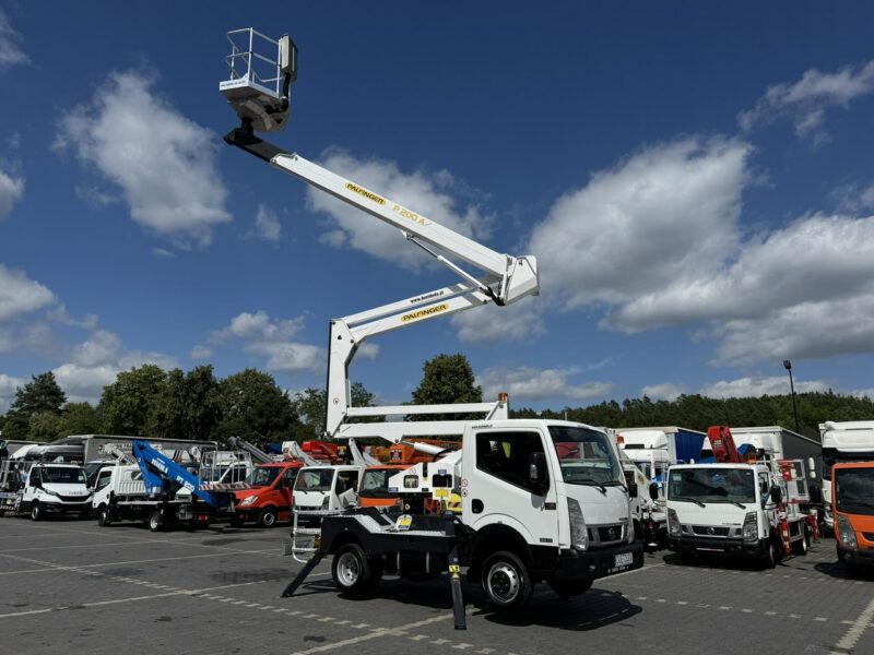 Nissan Cabstar Podnośnik Koszowy 20m Palfinger P200 A Smart Zwyżka UDT Wumag GSR