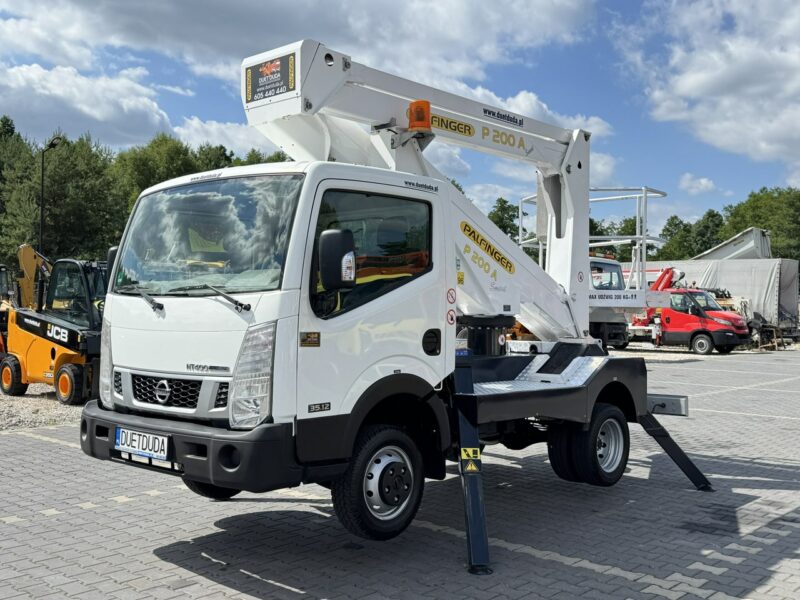 Nissan Cabstar Podnośnik Koszowy 20m Palfinger P200 A Smart Zwyżka UDT Wumag GSR