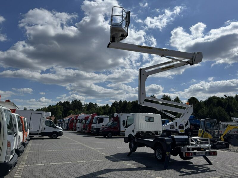 Nissan Cabstar Podnośnik Koszowy 20m Palfinger P200 A Smart Zwyżka UDT Wumag GSR