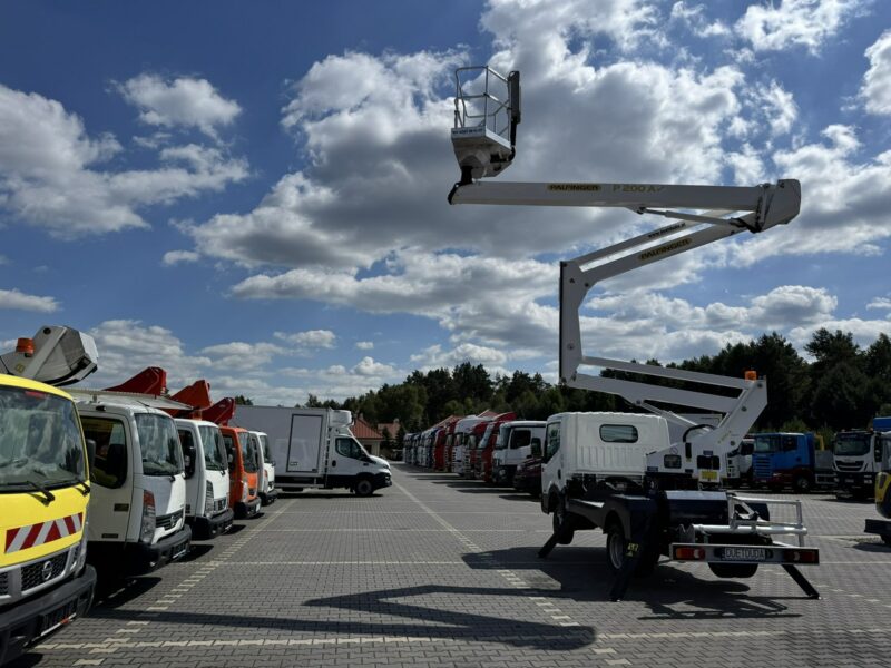 Nissan Cabstar Podnośnik Koszowy 20m Palfinger P200 A Smart Zwyżka UDT Wumag GSR