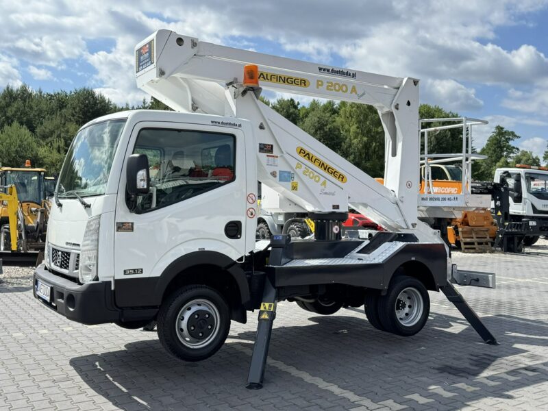 Nissan Cabstar Podnośnik Koszowy 20m Palfinger P200 A Smart Zwyżka UDT Wumag GSR