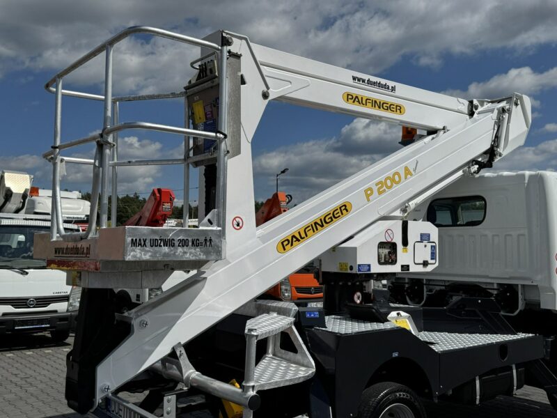 Nissan Cabstar Podnośnik Koszowy 20m Palfinger P200 A Smart Zwyżka UDT Wumag GSR