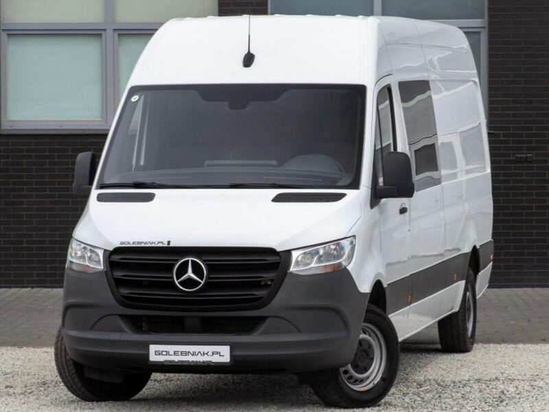 Mercedes Sprinter 7-OSÓB *BRYGADOWY* L3H2 Salon PL Długi Stan wizualny i techniczny BDB