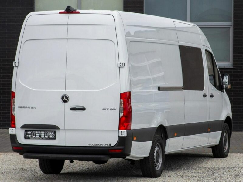 Mercedes Sprinter 7-OSÓB *BRYGADOWY* L3H2 Salon PL Długi Stan wizualny i techniczny BDB